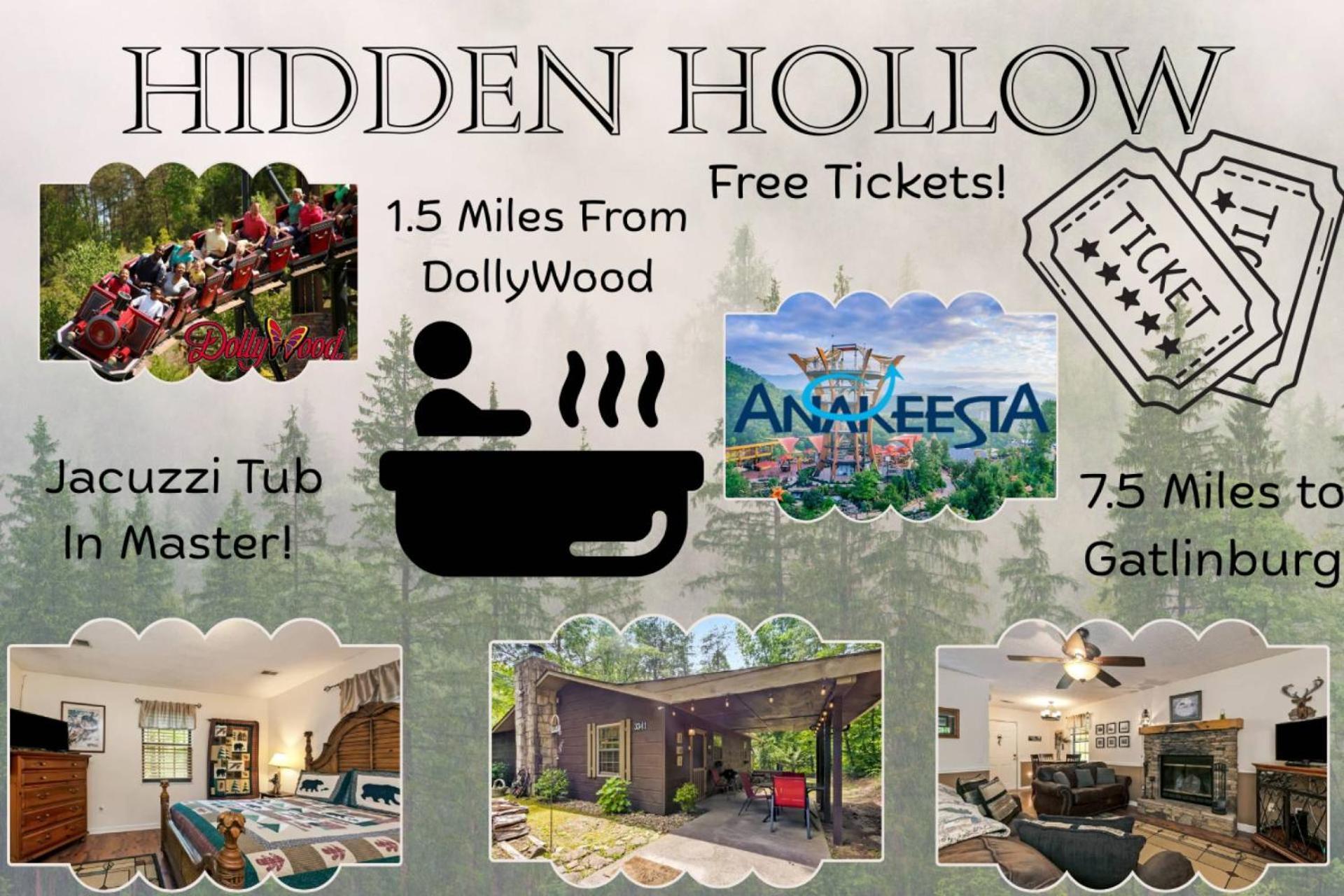 Hidden Hollow Pigeon Forge Exterior foto